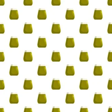 Green glasses vector seamless pattern, repeating wallpaper 스톡 일러스트