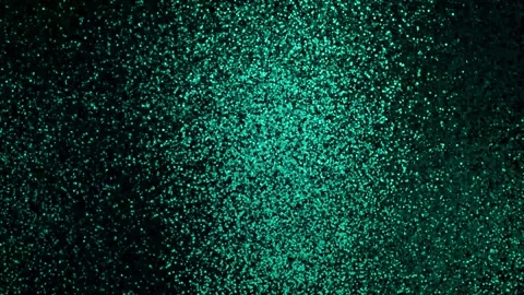 Green Glitter Animated Background Stock Footage 246703559