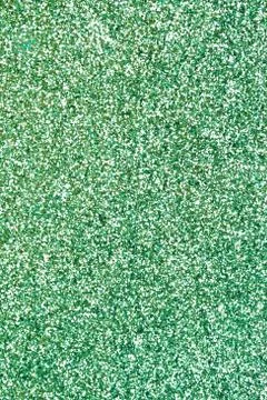 Green Glitter Background Stock Photos