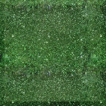 Green glitter background Stock Photos
