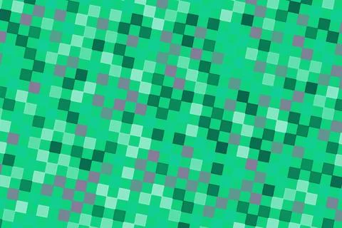 Green glitter background with small shiny hexagons Stock Illustration