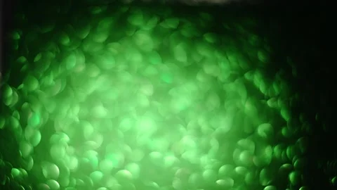 Green glitter bokeh background with shifting focus, perfect for Christmas themes Stock Footage 291890299