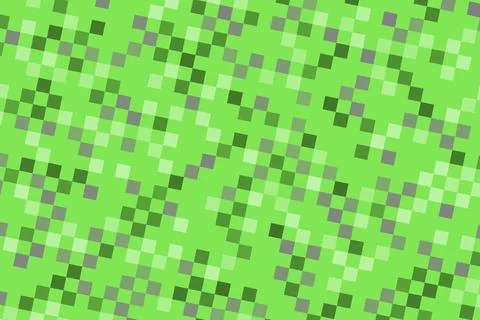 Green glitter particles sparkling on a bright background Stock Illustration