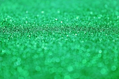 Green Glitter Stock Photos