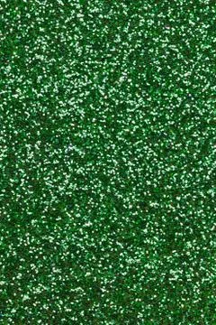 Green glitter texture background Stock Photos