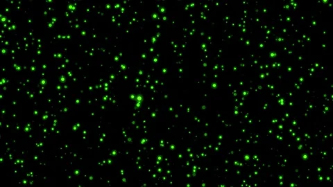 Green glittering flowing background Stock Footage 283856582