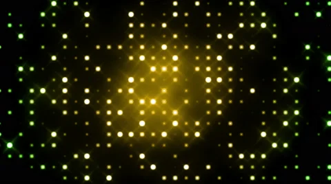 Green Glittering Light Grid Vídeos de archivo 40603302