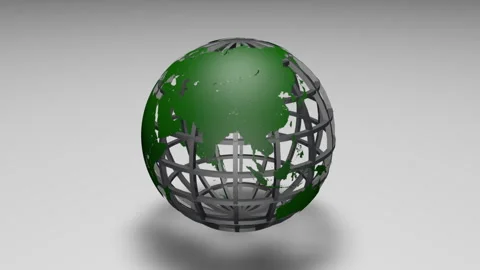 Green Globe Vídeo Stock 327606871