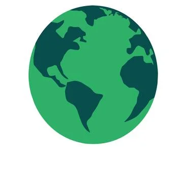 Green globe Stock Illustration