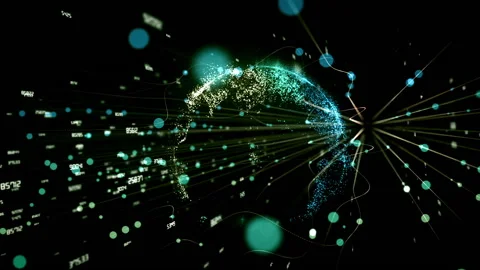 Green Globe Structure Stock Footage 172232356