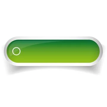 Green glossy web bar button vector 스톡 일러스트