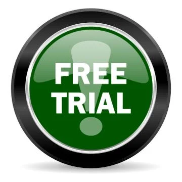 Green glossy web button Stock Illustration