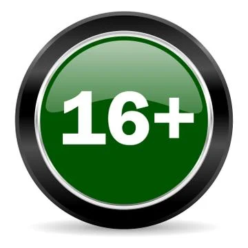 Green glossy web button Stock Illustration