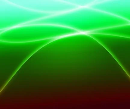 Green glowing abstract backdrop Stock Illustration