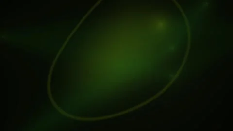 Green Glowing Abstract Circle Loop on Dark Background for Futuristic Motion.. Stock Footage 343712723