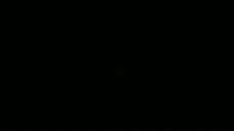 Green glowing ball on a black background. Stock Footage 104568888