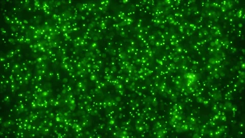 Green glowing bokeh Stock Footage 317331905