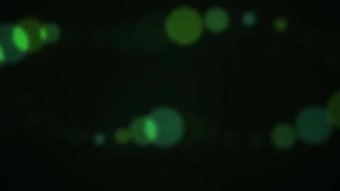 Green glowing cells in microscope. Stock Footage 334885103