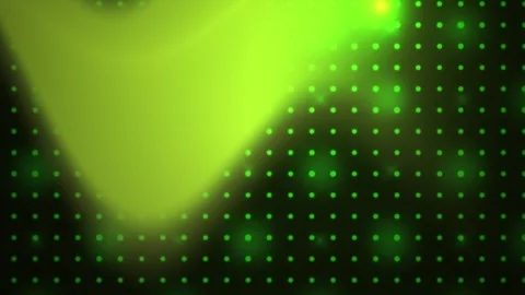 Green glowing dots on dark background with triangular shapes. Stock Footage 337475591