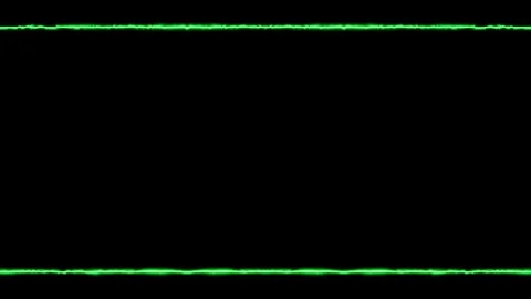 Green Glowing Frame Stock Footage 284394888