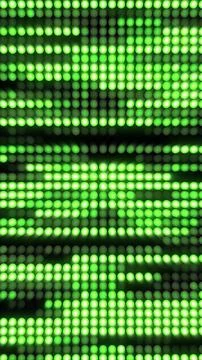 Green glowing led screen dots matrix abstract texture イラスト素材