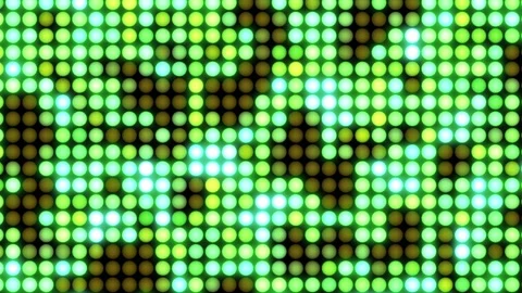 Green glowing light bulbs. background animation Stock Footage 277398372