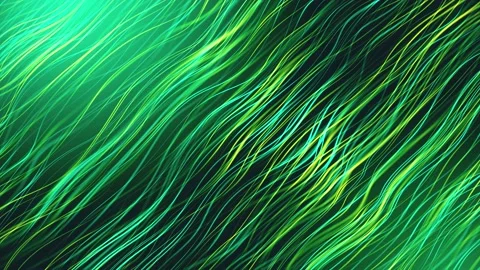 Green Glowing Strings Stock Footage 153107396