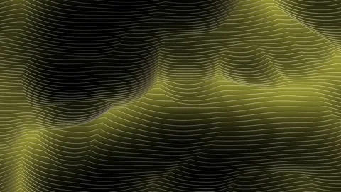 Green glowing wave pattern motion background Stock Footage 317945979