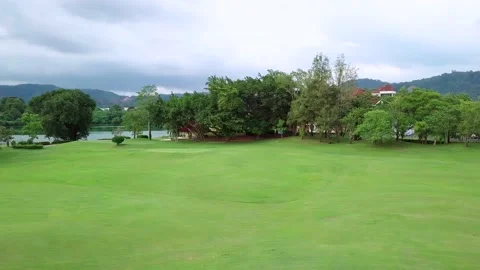 Green golf course Stock Footage 161098652