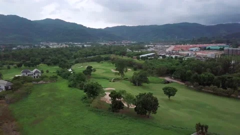 Green golf course Stock Footage 161098657