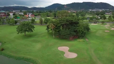 Green golf course Stock Footage 161872467