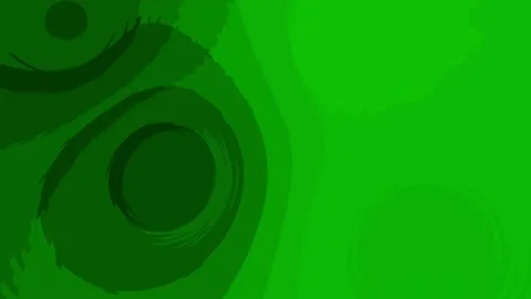 Green gradient abstract animation Video stock 208586864