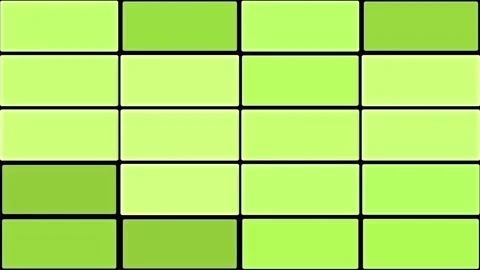 Green gradient abstract background with rectangular tiles Stock Footage 345486572