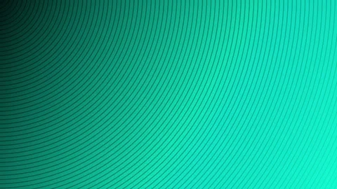 Green Gradient Background with Abstract Lines and Circles Stock Footage 317677360