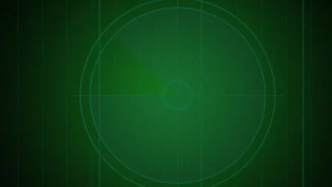 Green gradient background with circle. Stock Footage 340032079