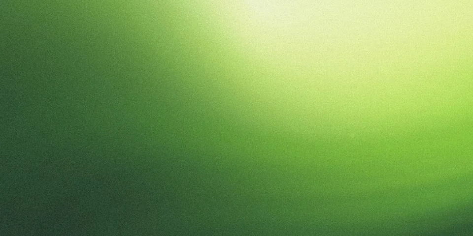 A green gradient background with a light source Stock Illustration