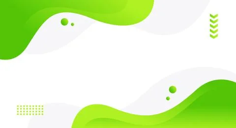 Green gradient background modern design vector template Stock Illustration