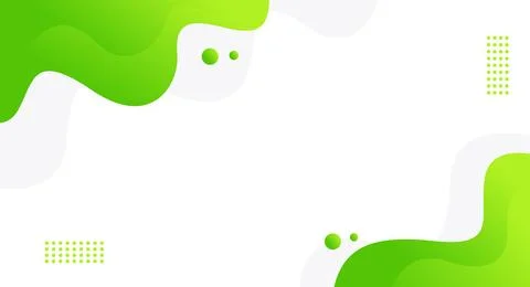 Green gradient background modern design vector template Stock Illustration
