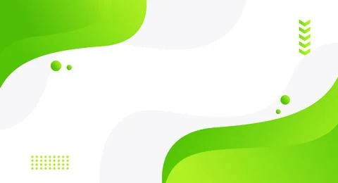 Green gradient background modern design vector template Stock Illustration