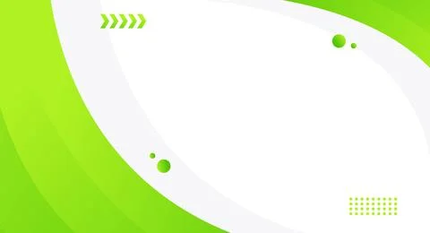 Green gradient background modern design vector template Stock Illustration