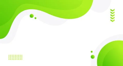 Green gradient background modern design vector template Stock Illustration