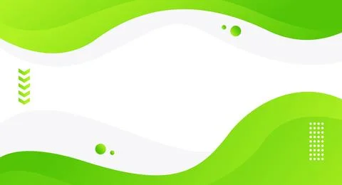 Green gradient background modern design vector template Stock Illustration