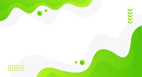 Green gradient background modern design vector template Stock Illustration