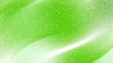 Green gradient background with scattered white dots. Ideal for digital pr Stock Footage 280088900