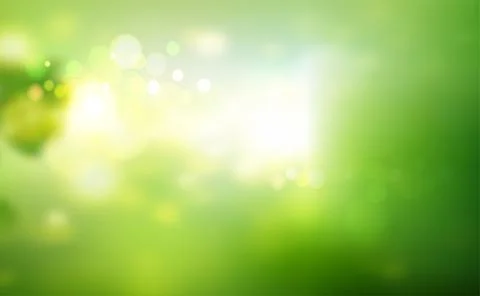 Green gradient background with Sparkling light shine illustration and glitter Stock Illustration