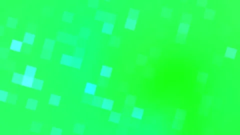 Green gradient background with square geometry overlay Stock Footage 304132751