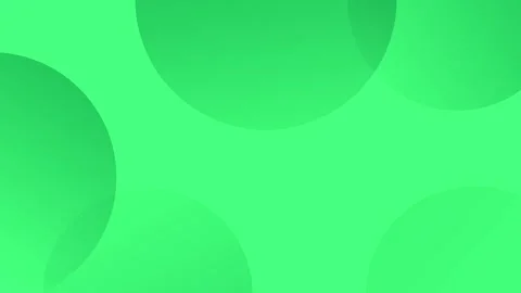 Green gradient circles on white, minimalist looping animation background. Stock-Footage 286411449