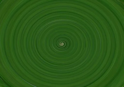 Green Gradient Circular Swirl Design Art. Swirl. Seamless Pattern. Geometry.. Illustrazione stock