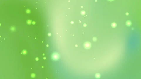 Green gradient earth day background with blurry lights Stock Footage 304266567