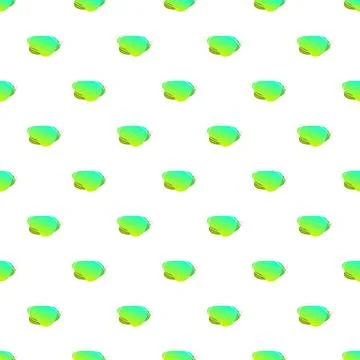 Green gradient fluid shapes seamless abstract pattern Stock Illustration